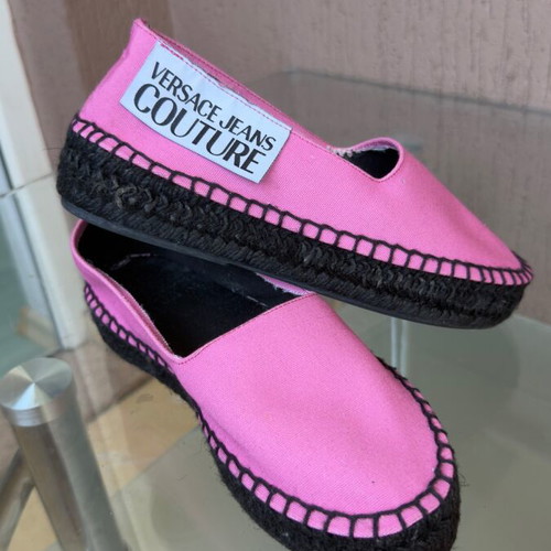 Versace espadrilles new, pink, size 36