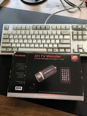 ATI TV Wonder 600 USB capture card like new