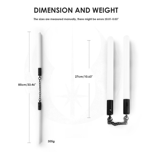 Nunchucks xenopixel new without sound, Greek brand Xifos-sabers