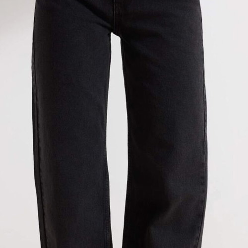 Wide leg jeans black high waist Trendyol like new, size M