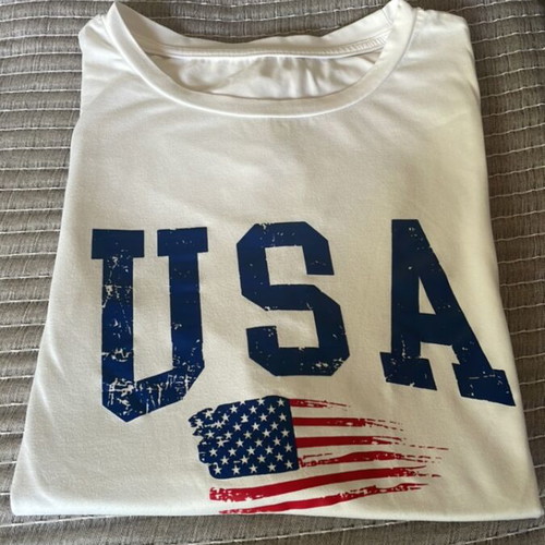 Men's T-shirt new, white, sizes XL and XXL