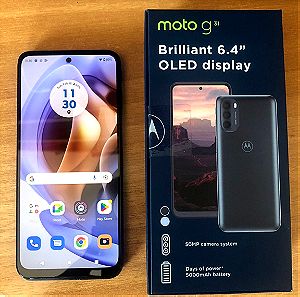 Motorola Moto G31 Dual SIM (4GB/64GB) Mineral Grey σε άριστη κατάσταση