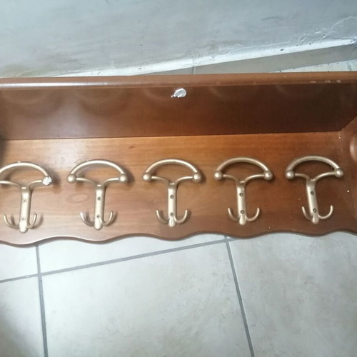 Wall hanger like new 71x22 cm with 20 cm top for hats umbrellas clothes