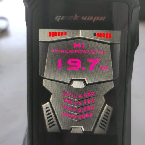 Geekvape Aegis X Mod 200 Watt used, Stealth Black