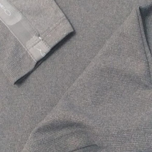 Men's long sleeve shirt new, dark gray, size S