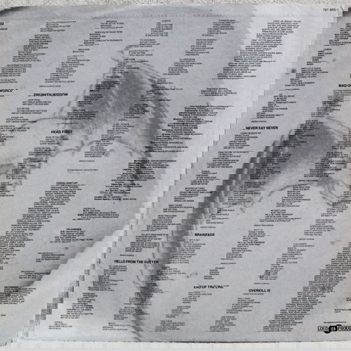 Overkill Under The Influence βινύλιο LP άλμπουμ μεταχειρισμένο, metal