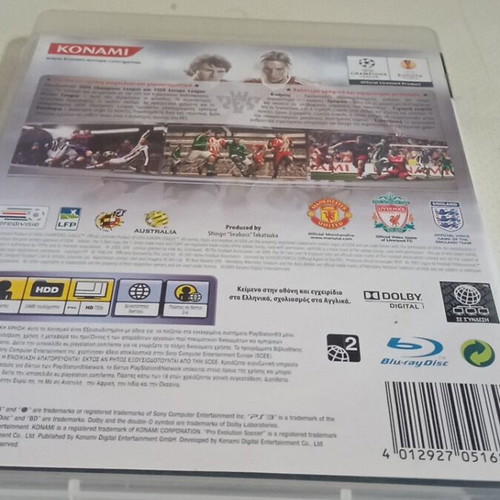 Playstation 3 Pro Evolution Soccer 2010 video game like new