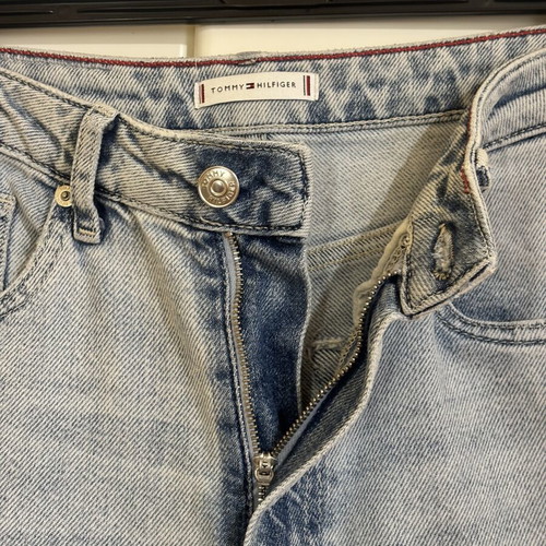 Tommy Hilfiger straight ankle jeans like new, light blue
