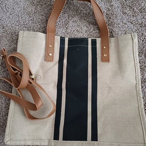 Handbag new, beige