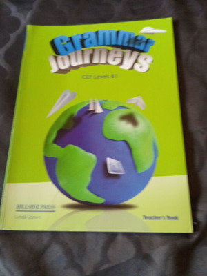 Grammar Journeys Teacher's Book like new, English