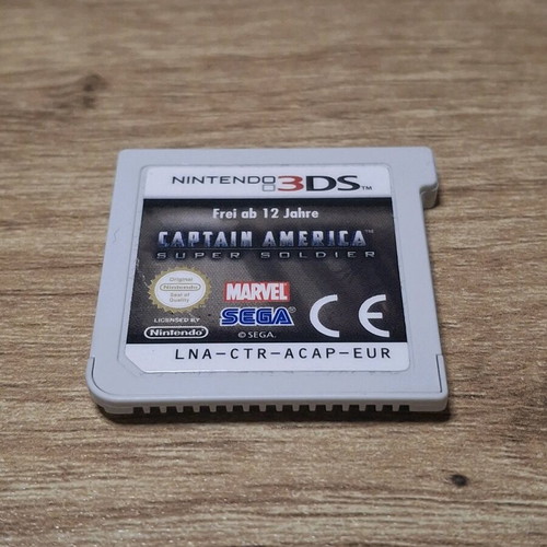 Captain America 3DS game like new