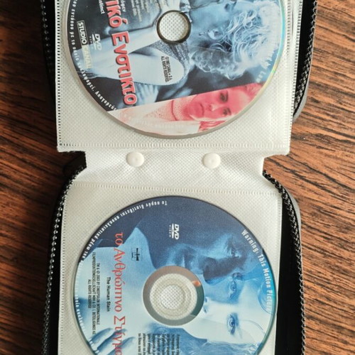 Loose DVD collection of 20 American and Greek films like new with subtitles
