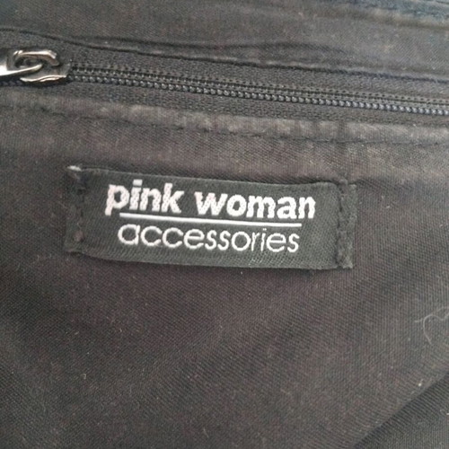 Τσαντάκι χιαστί μαύρο Pink Woman αχρησιμοποίητο