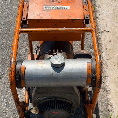 Eisemann BSKA 5 Three-Phase Generator with Sachs Stamo 282 Engine used
