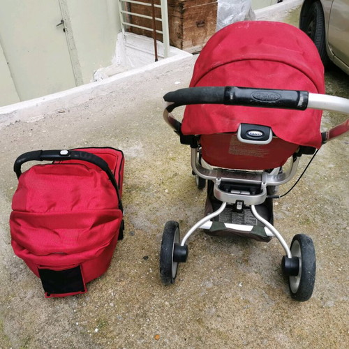 Adventures Graco stroller and port bebe 2 in 1 used