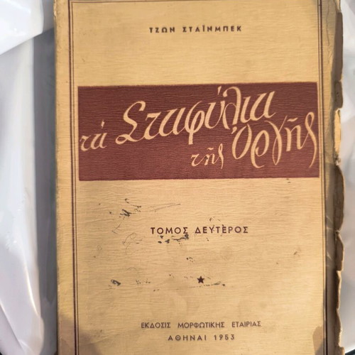 The Grapes of Wrath used collectible book