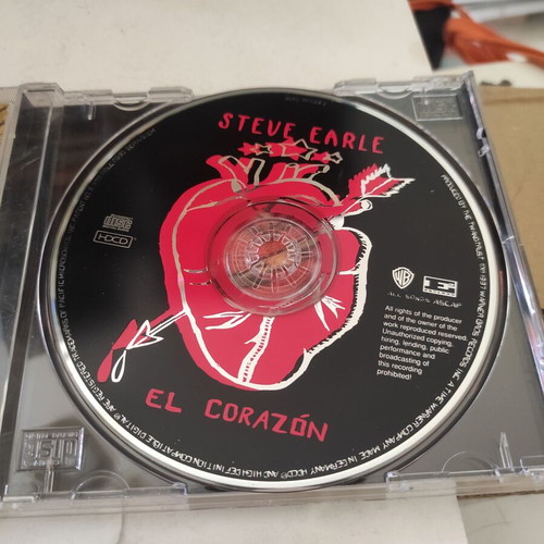 Steve Earle El Corazón CD like new, rock