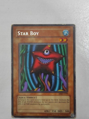 Yu-Gi-Oh! Star Boy Unlimited Rare used card