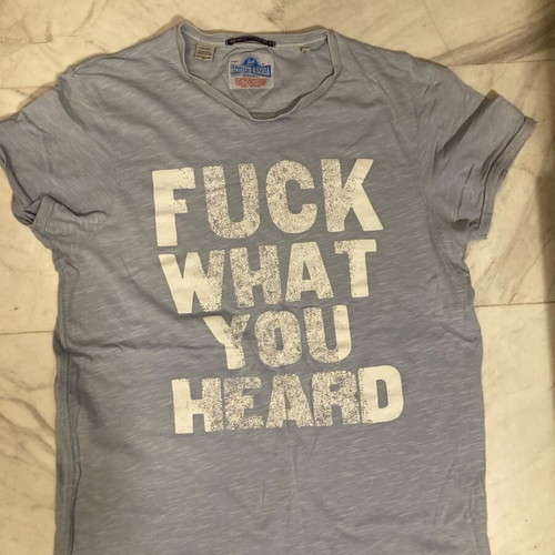 Scotch & Soda men's t-shirt like new, blue, size L