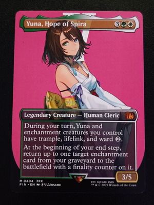 Yuna, Hope of Spira (V.1) M 0404 карта Magic: The Gathering - Final Fantasy