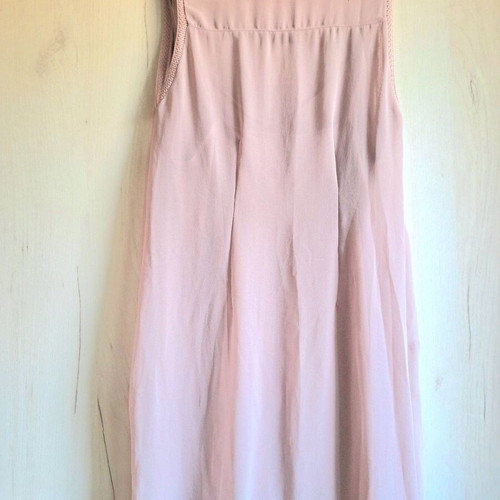 ZARA Asymmetric Dress new, ash rose color, chiffon