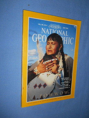 National Geographic τεύχος Ιουνίου 1994 μεταχειρισμένο, αγγλική γλώσσα
