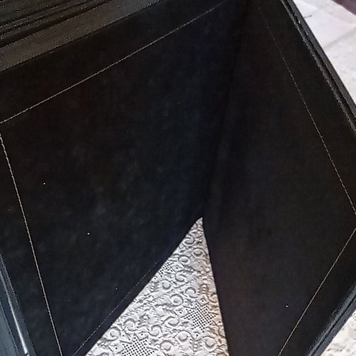 Luxury Italian photo album with 925 silver and genuine leather, like new