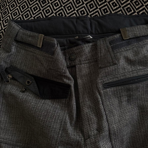 Scott ski pants size M used, gray