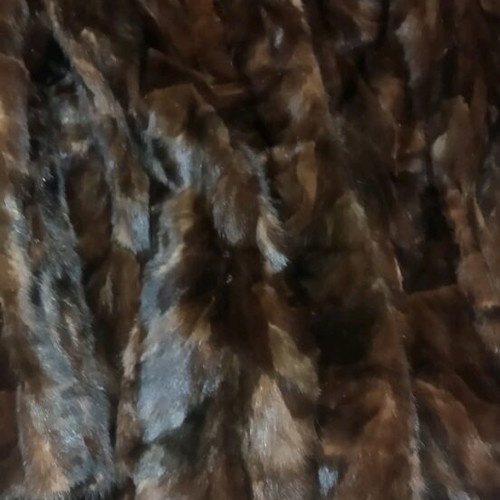 Fur jacket brown like new, size M, by Furs Kapralos
