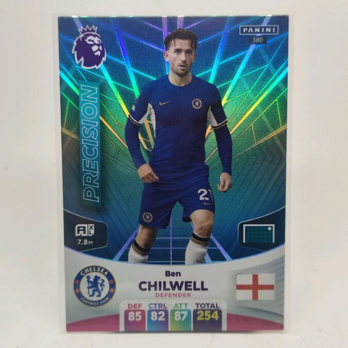Ben Chilwell Precision collectible card Panini Adrenalyn XL 2024 like new