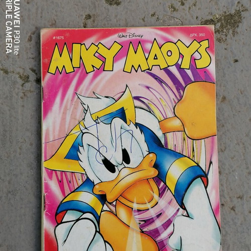 Mickey Mouse comic used, Greek language