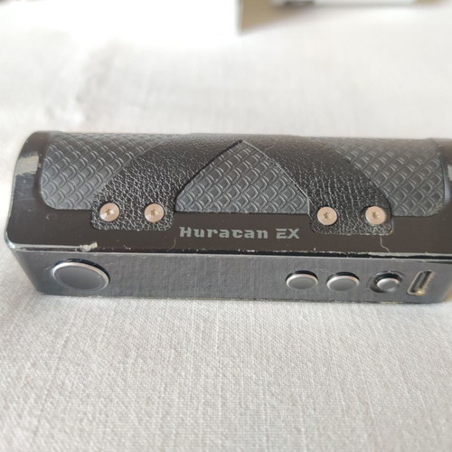 Aspire Huracan EX Mod Black with 18650 battery vape mod