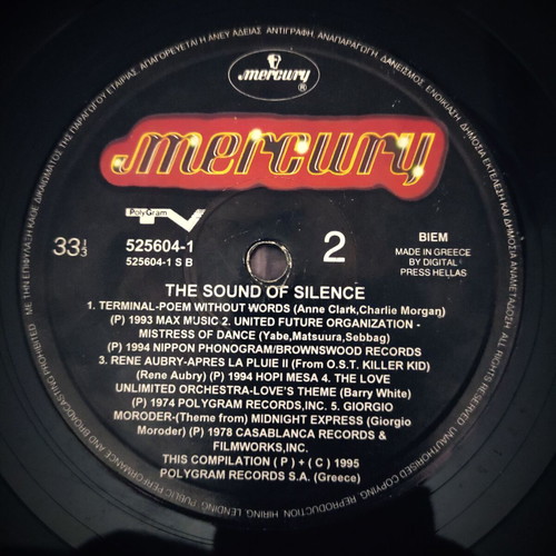 The Sound Of Silence The Best Of Instrumentals 12'' Vinyl LP used
