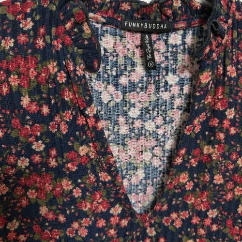 Funky Buddha floral dress like new, multicolor, size S