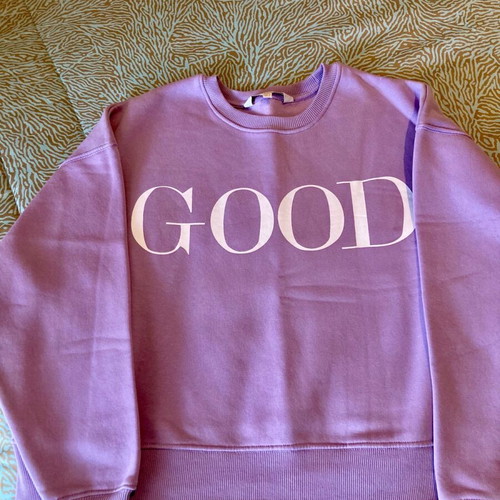 Apricot Lilac Sweatshirt Medium Like New