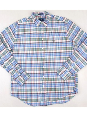 Мъжка риза Gant Comfort Oxford XL като нова, карирана памучна