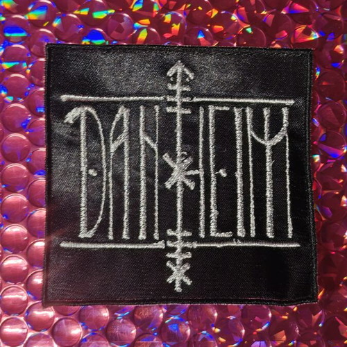 Danheim embroidered logo patch