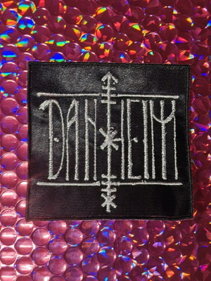 Danheim embroidered logo patch