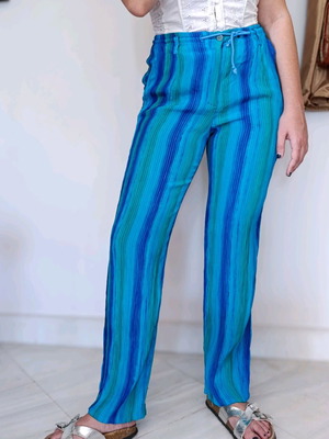 Χιπι παντελονα wide leg hippie pants