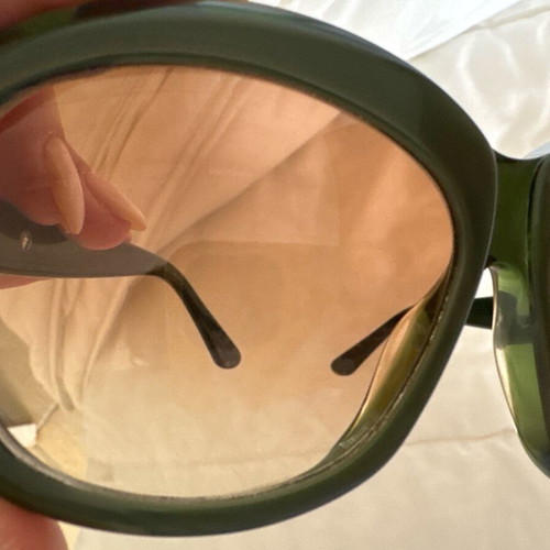 Alexander McQueen Vintage Oversized Sunglasses like new, green