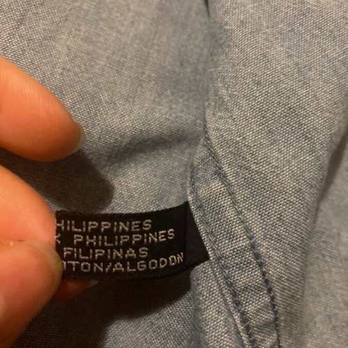 Tommy Hilfiger vintage shirt XL used, blue, 100% cotton