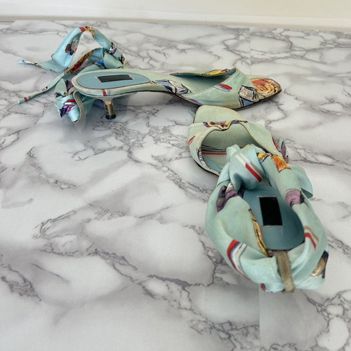 Iceberg women's satin vintage sandals size 39 used