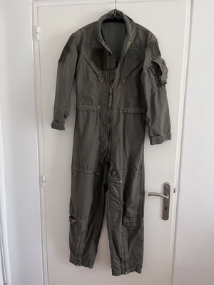 Authentic fighter pilot flight suit