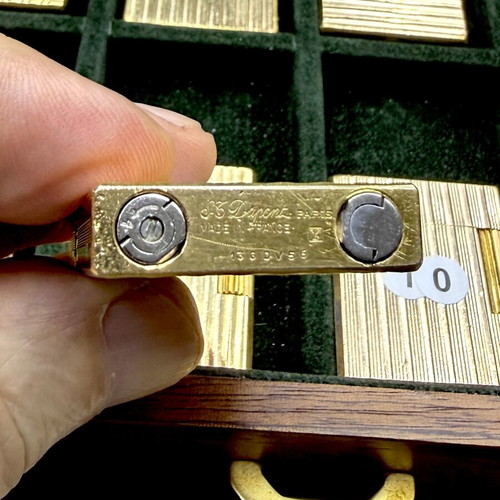 DuPont N6 Slim Gold Lighter like new