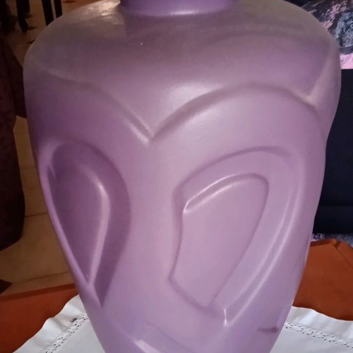 Vase new 45 cm height, 83 cm circumference, heavy, suitable for lampshade