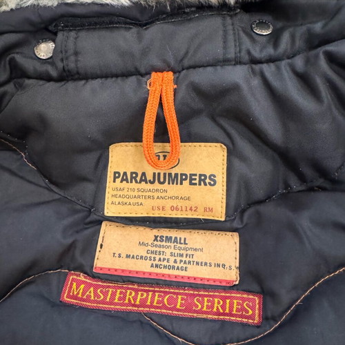 Parajumpers Masterpiece Women’s Parka Coat Black Size XS like new