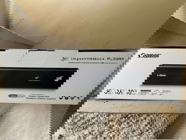 Портативен скенер за документи Canon imageFORMULA P-208II