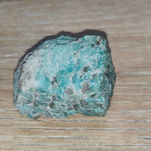 Amazonite natural raw stone from Madagascar like new