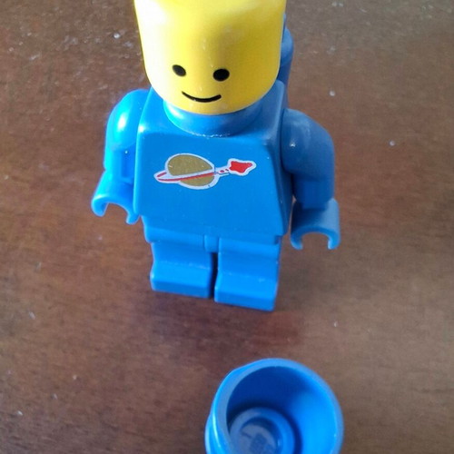 Lego Classic Space Minifigure Blue with Air Tanks like new
