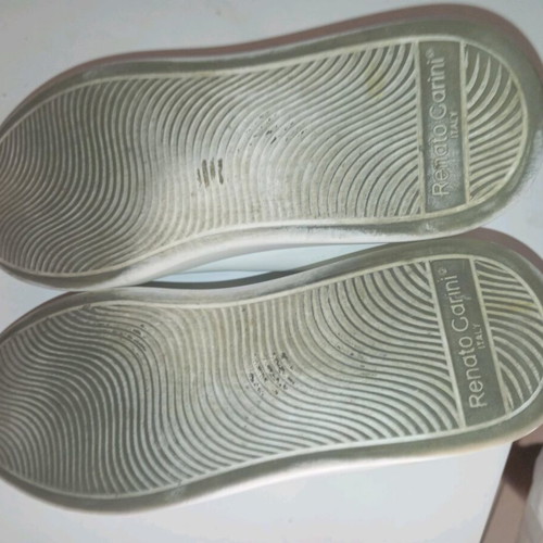 Renato Garini No46 leather shoes used, white